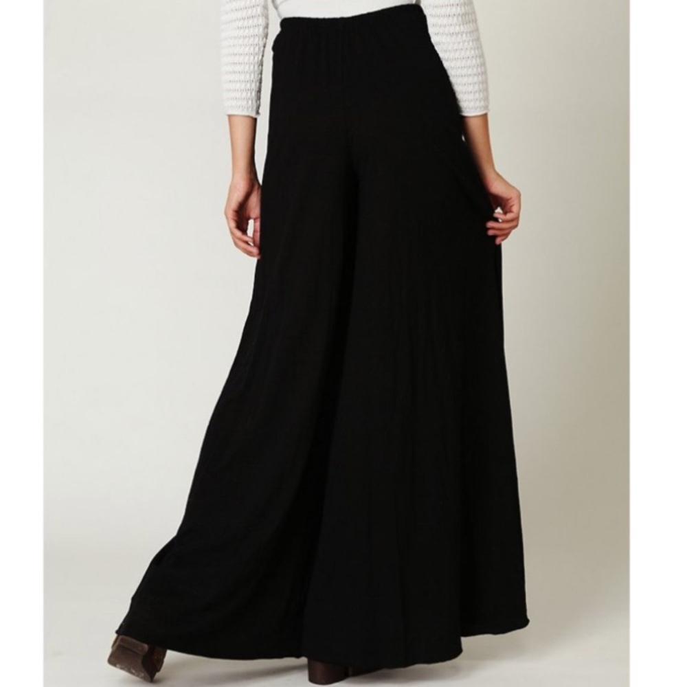 FREE PEOPLE BOHO PARACHUTE SPLIT WIDE LEG PANTS